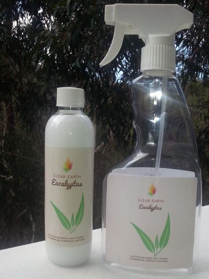 clear earth eucalyptus spray 250 ml